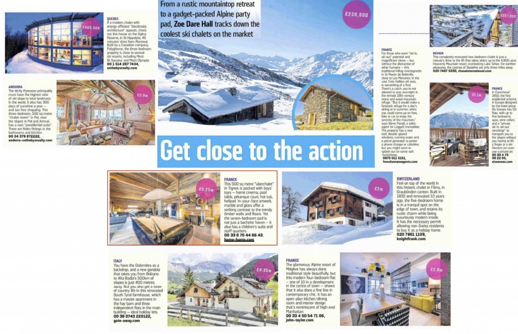 Sunday Times - Close To The Action - 14th February
