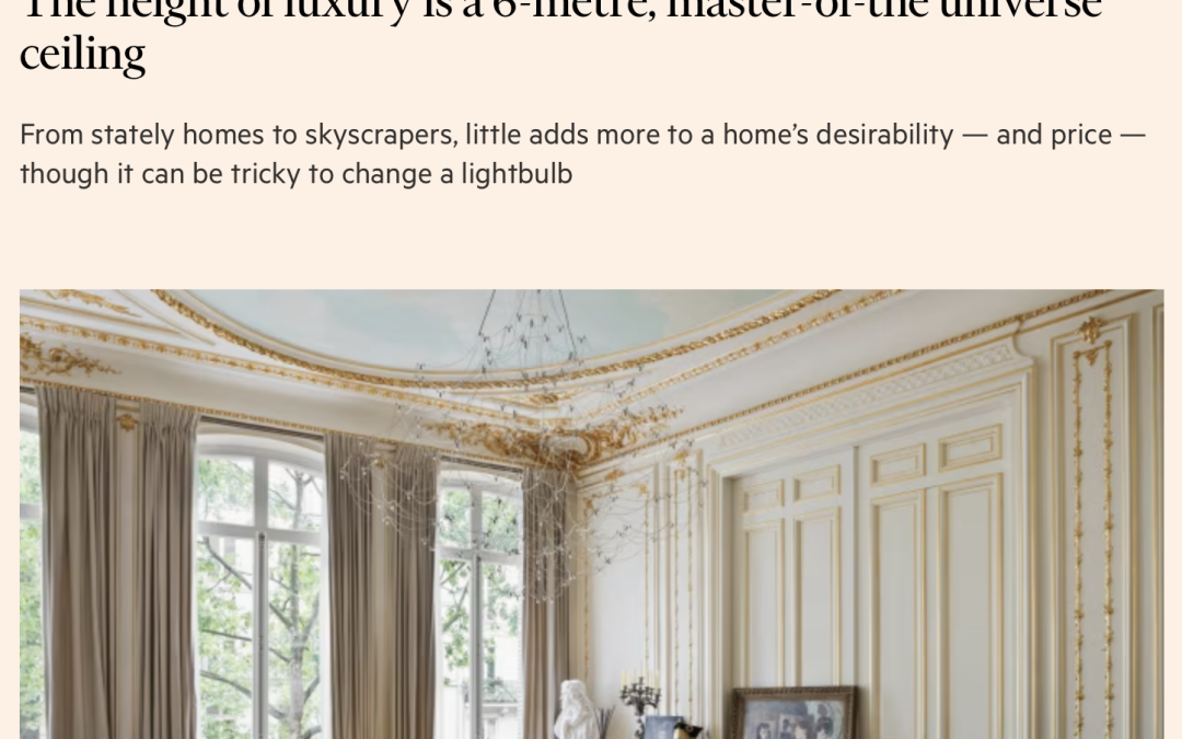 Financial Times – The Height of Luxury