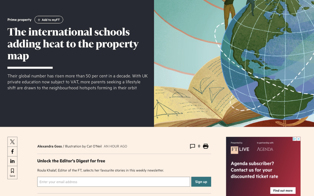 Financial Times – International Schools